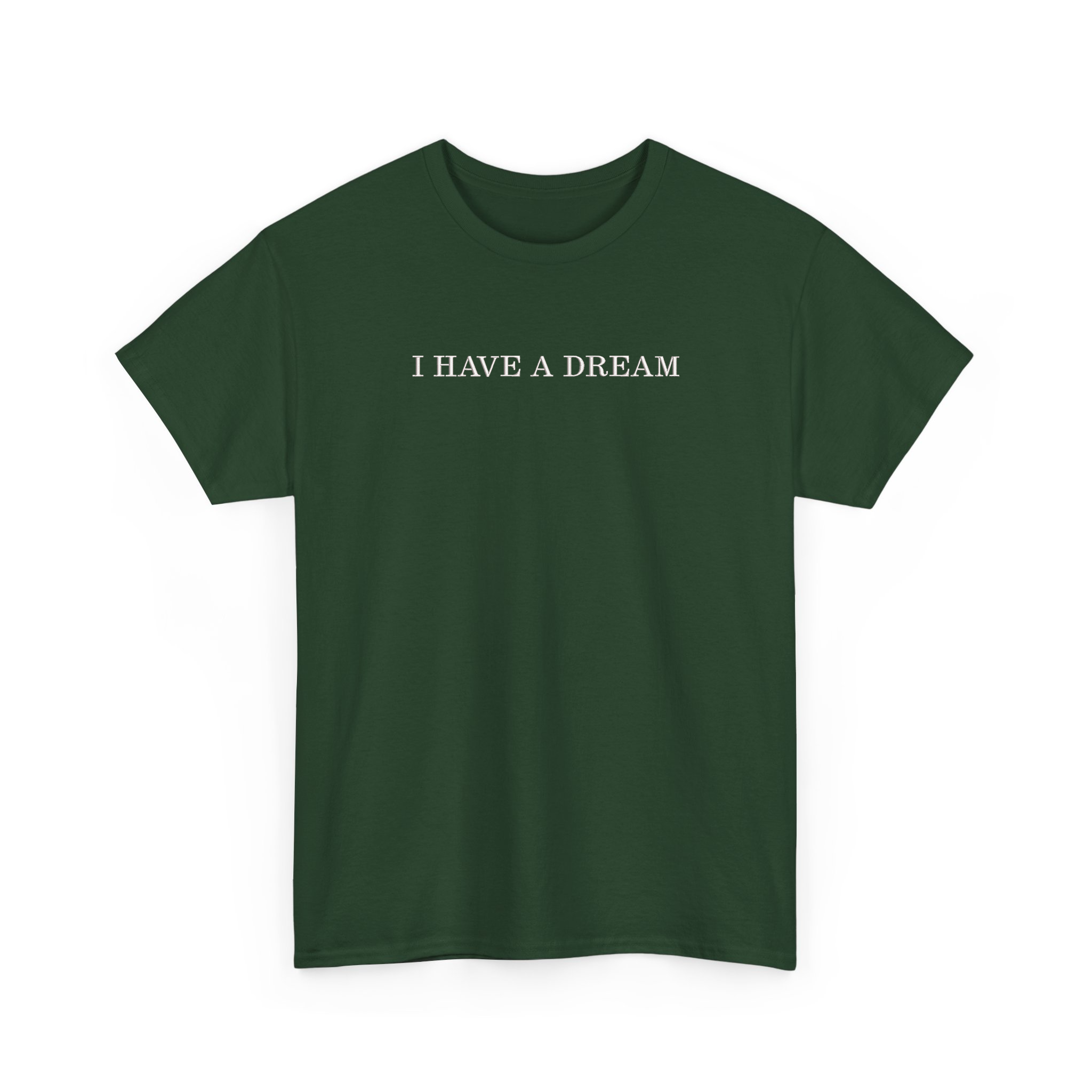 I Have A Dream MLK Day Embroidered T-shirt