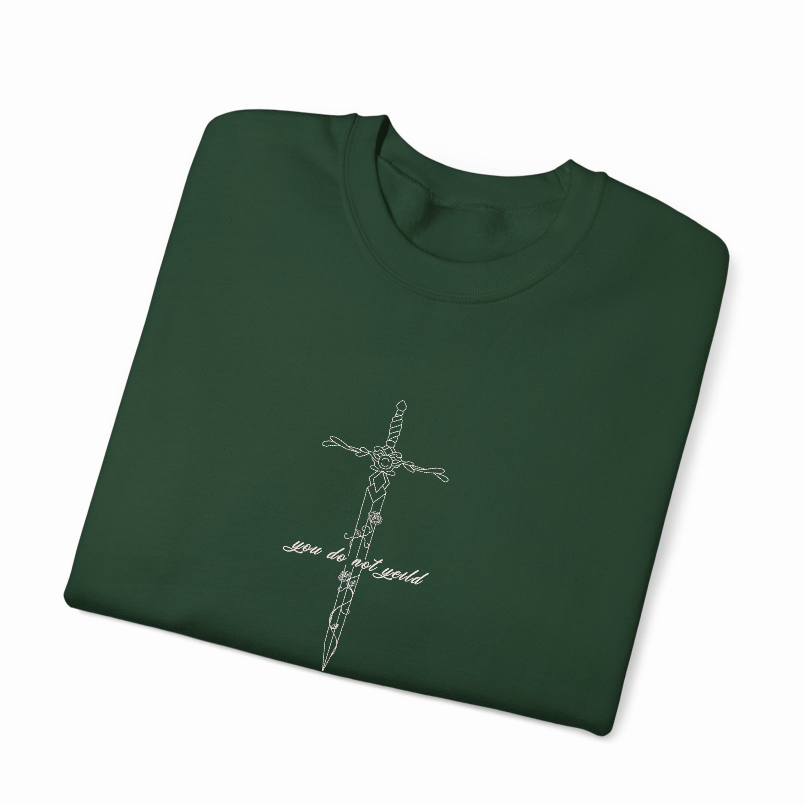 TOG You Do Not Yield SJM Embroidered T-shirt, Sweastshirt