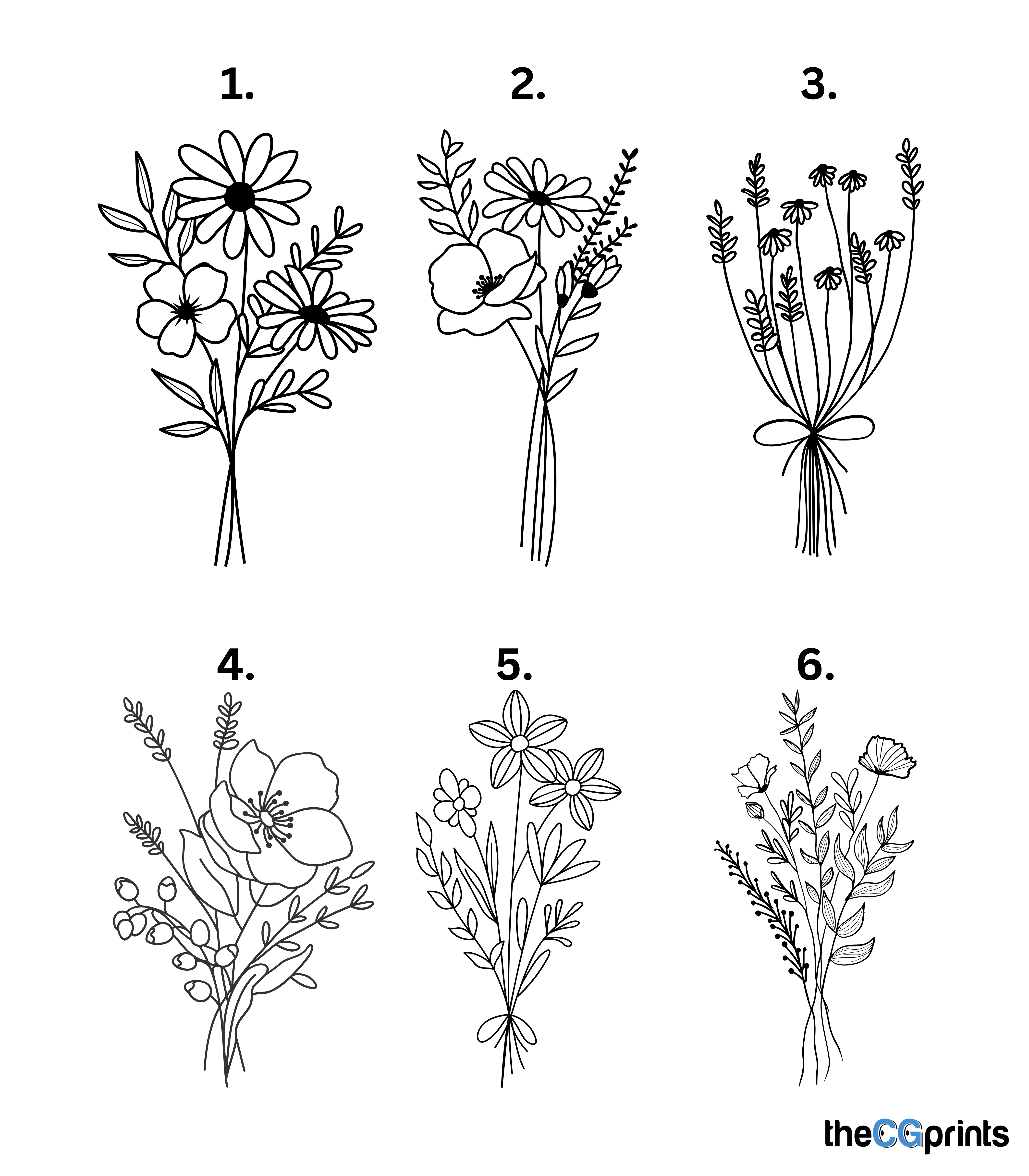 Personalized Future Mrs With Flower Bouquet Accent 11oz Mug, Bride to Be Gift