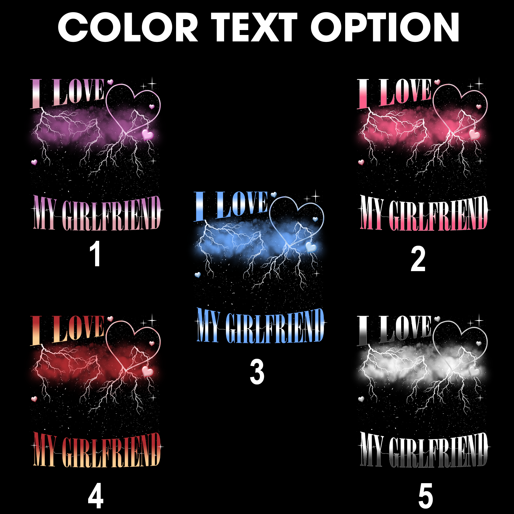 I Love My Girlfriend Custom Photo Bootleg T-shirt for Valentine