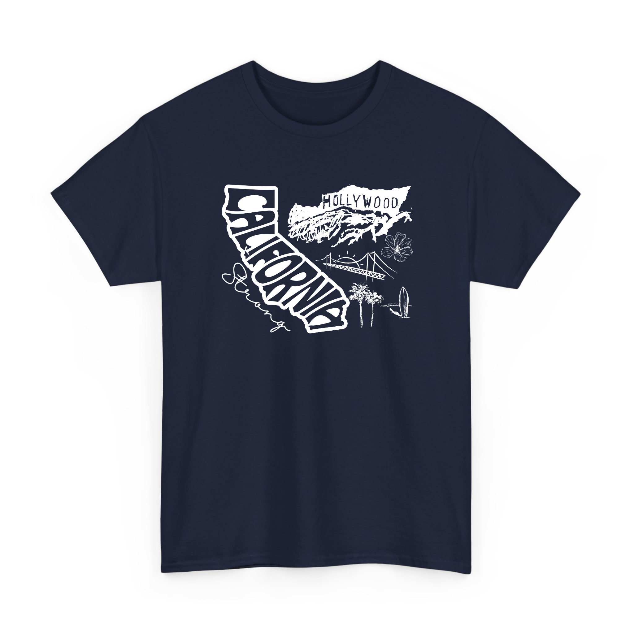 California Strong CA On My Mind T-shirt, Sweatshirt