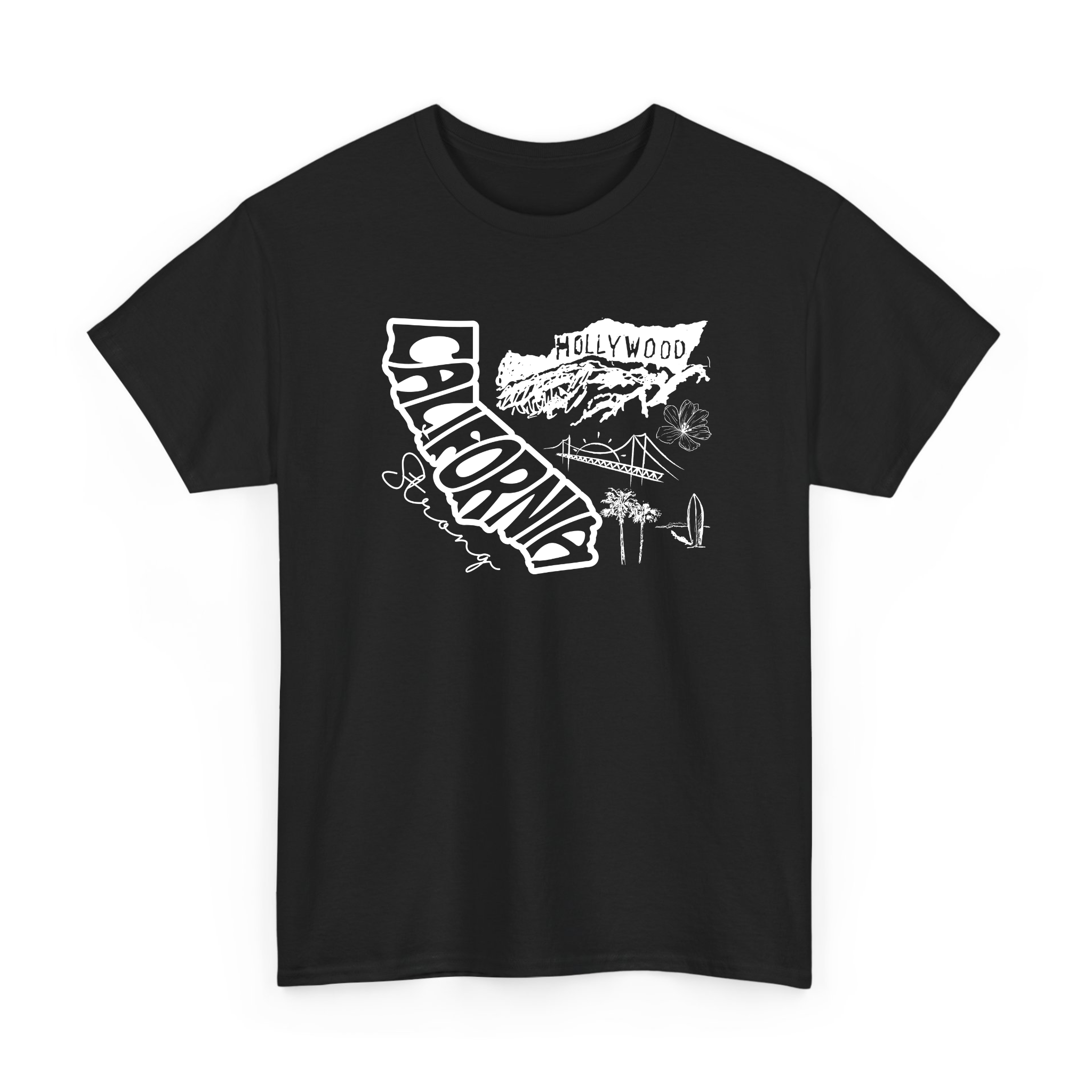 California Strong CA On My Mind T-shirt, Sweatshirt