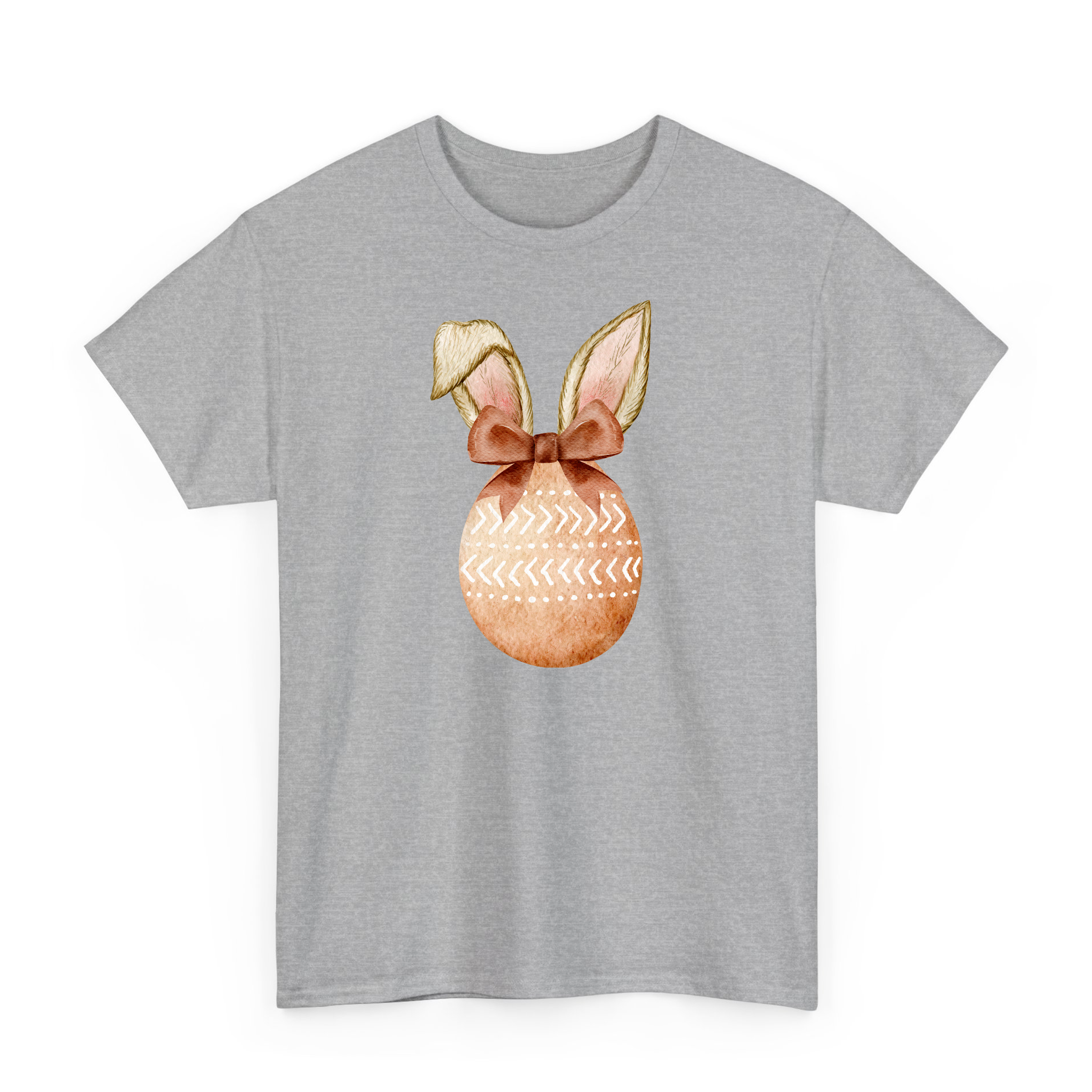 Cute Coquette Bunny Ears Easter Egg T-Shirt