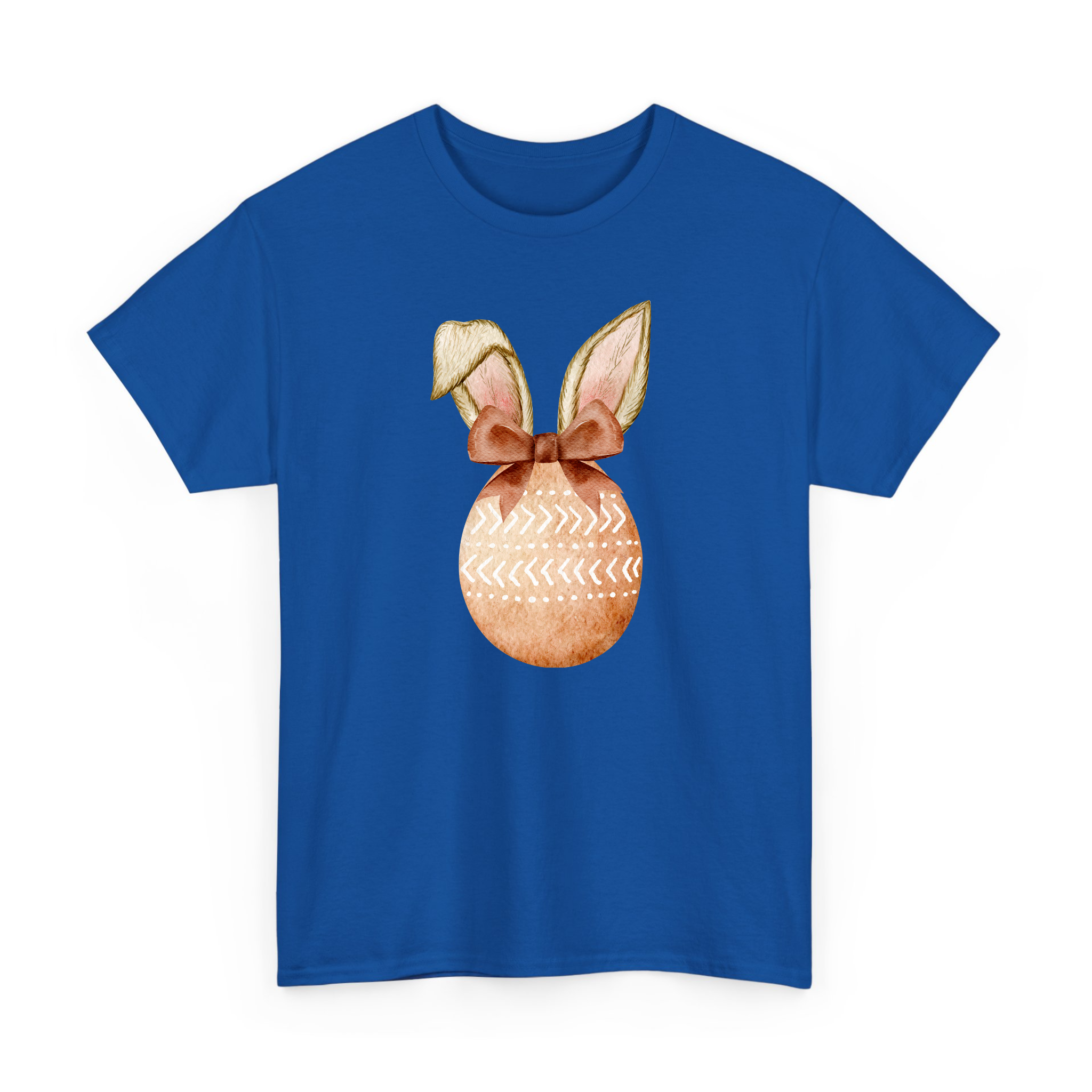 Cute Coquette Bunny Ears Easter Egg T-Shirt