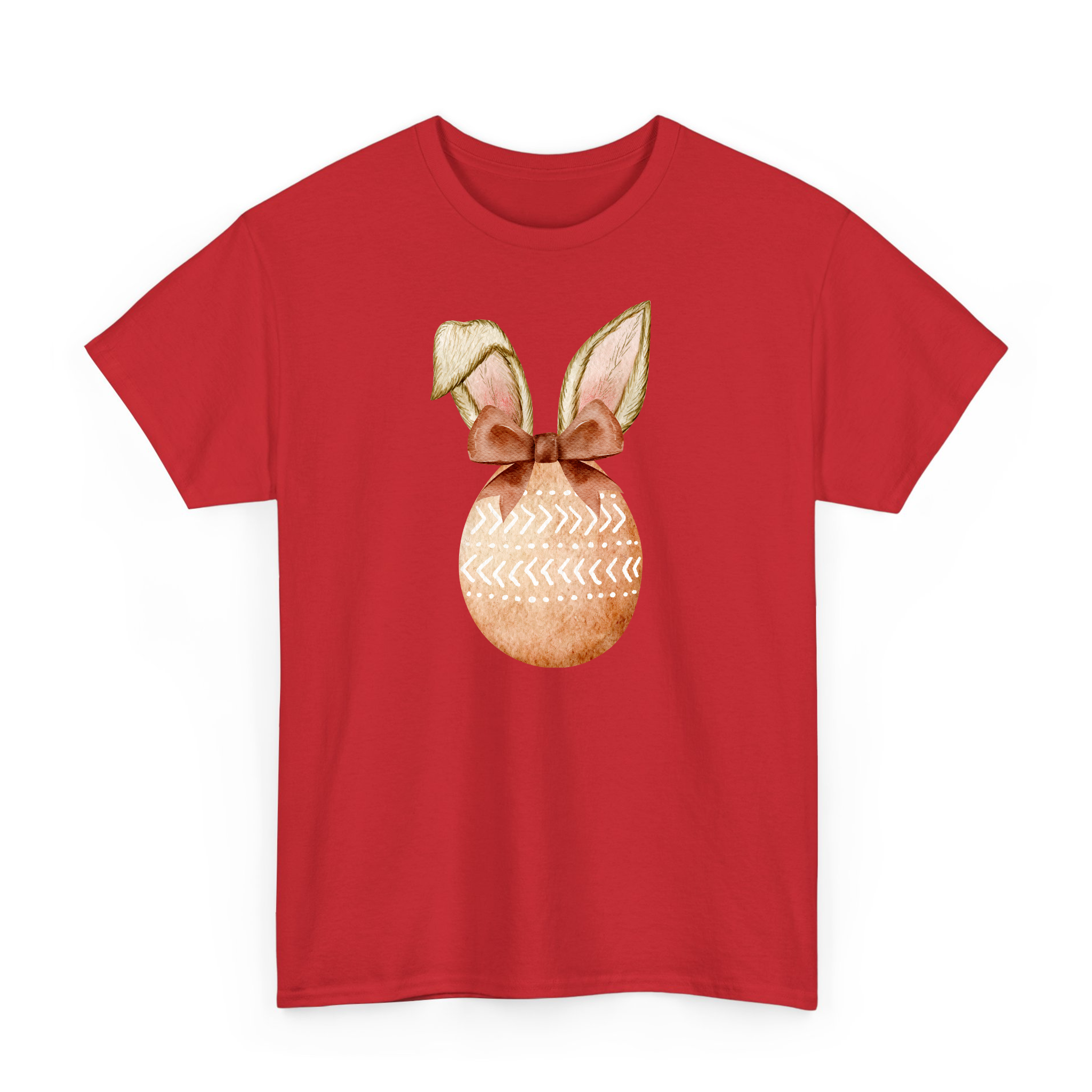 Cute Coquette Bunny Ears Easter Egg T-Shirt