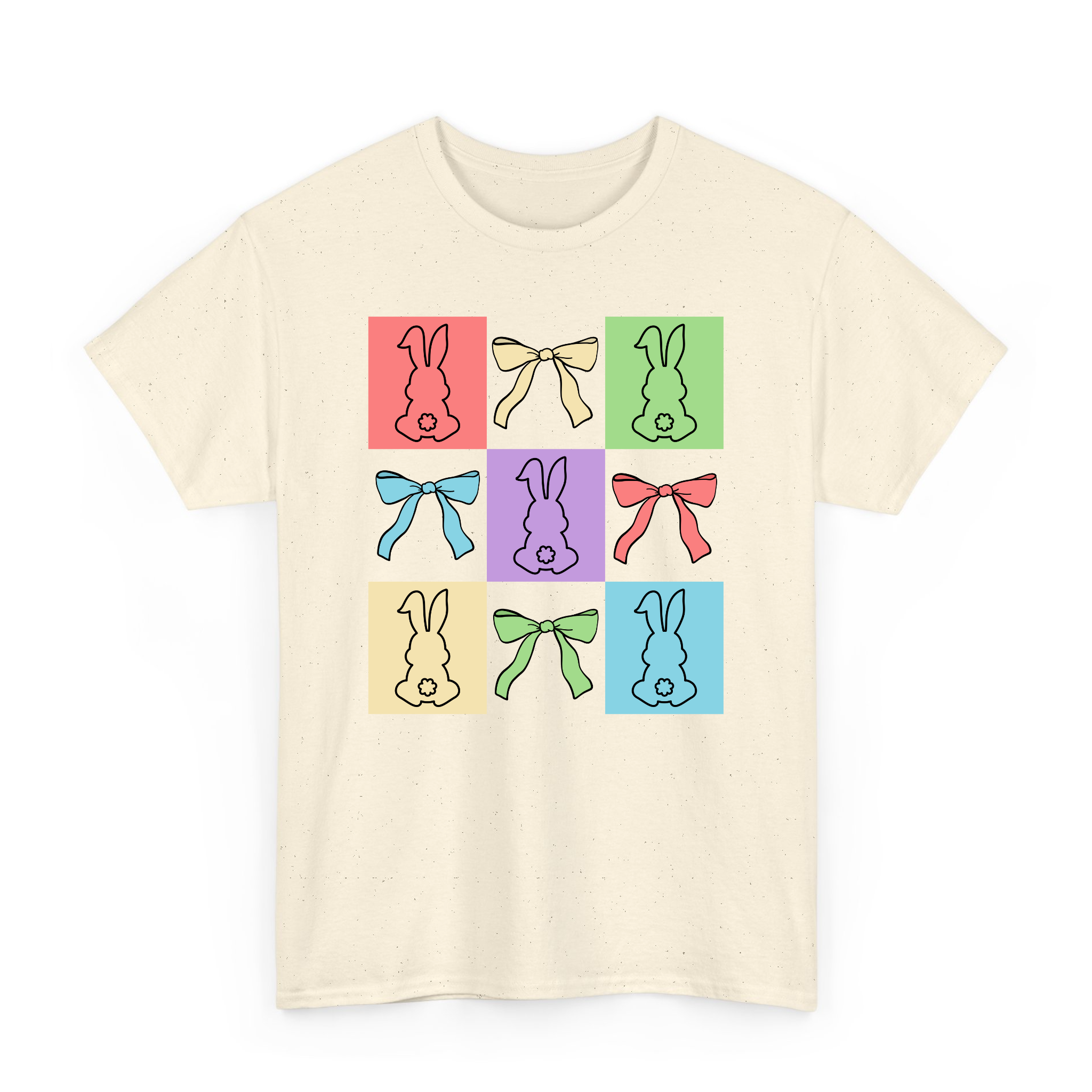 Girly Coquette Bunny Easter Day T-shirt