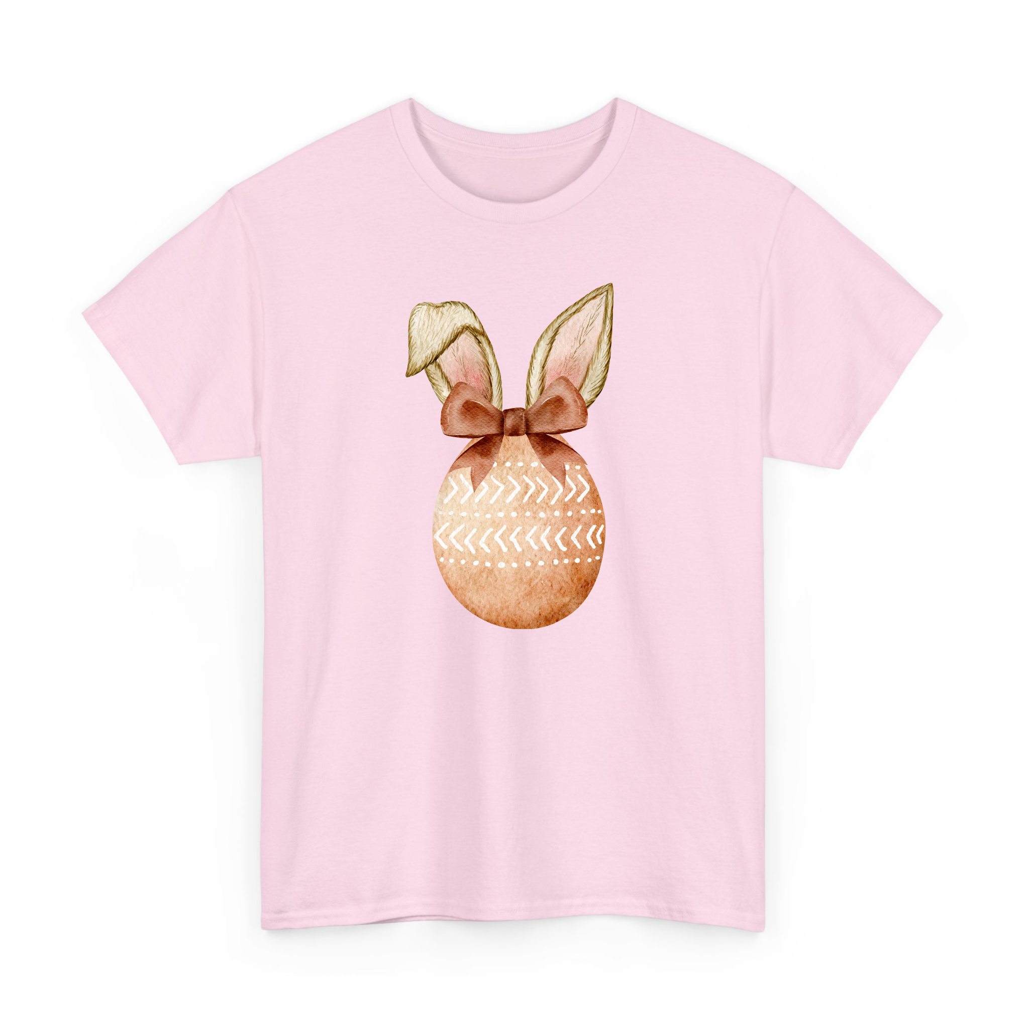 Cute Coquette Bunny Ears Easter Egg T-Shirt