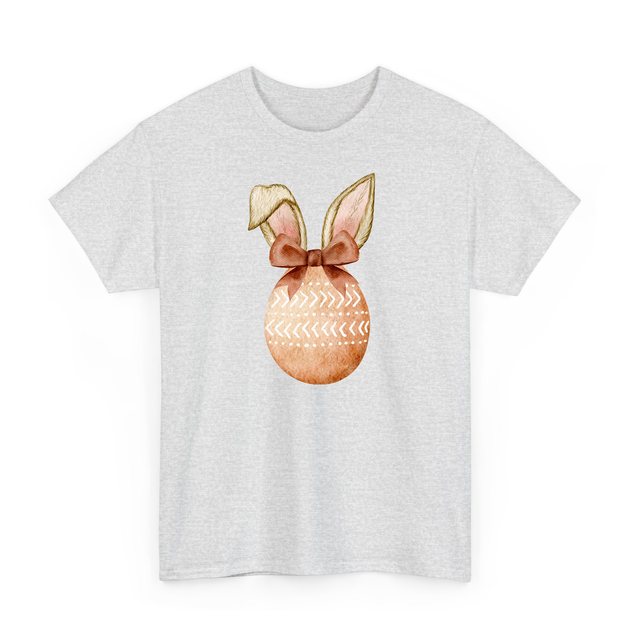 Cute Coquette Bunny Ears Easter Egg T-Shirt