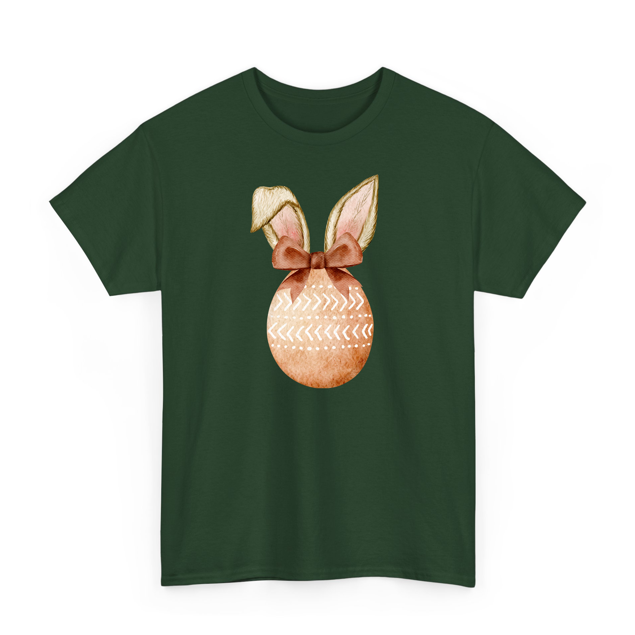 Cute Coquette Bunny Ears Easter Egg T-Shirt