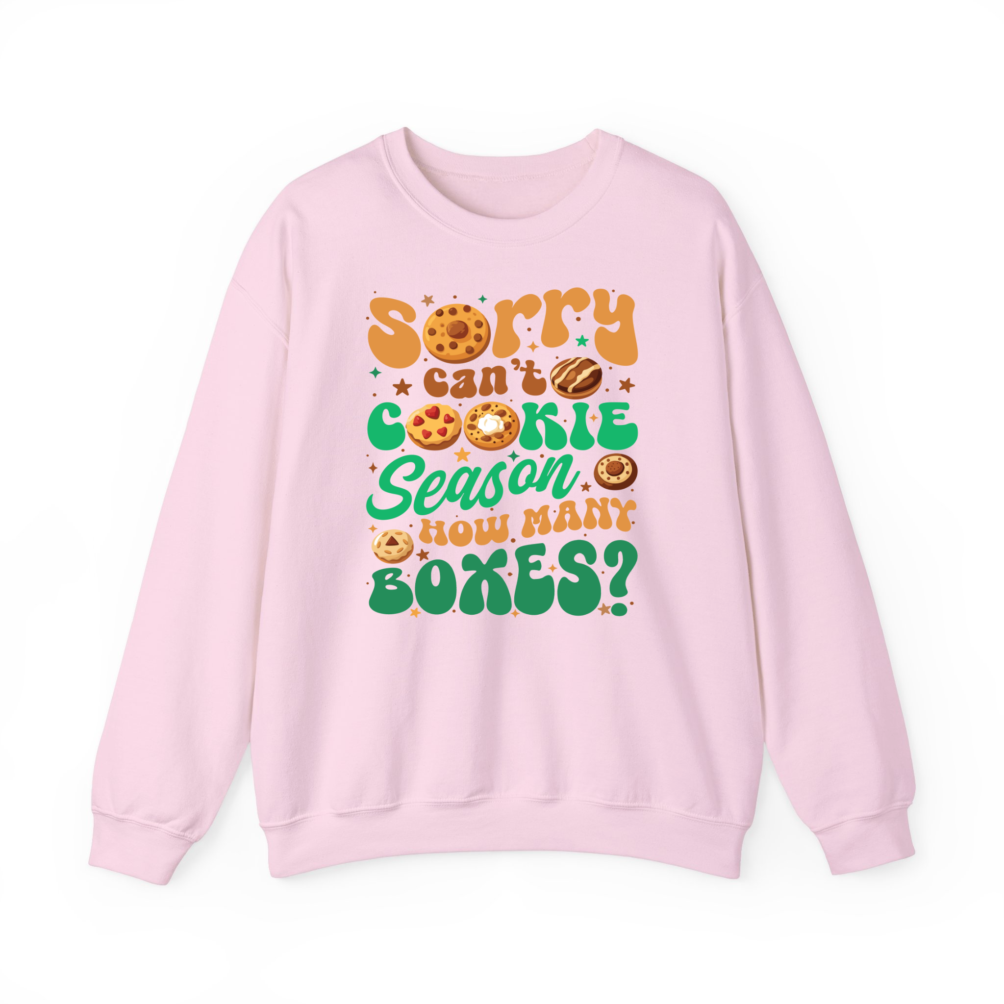 Sorry Can't Cookie Season How Many Boxes Funny T-Shirt, Sweatshirt for Cookie Dealer