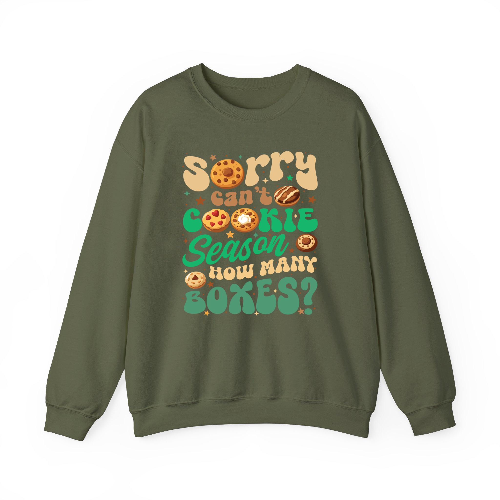 Sorry Can't Cookie Season How Many Boxes Funny T-Shirt, Sweatshirt for Cookie Dealer