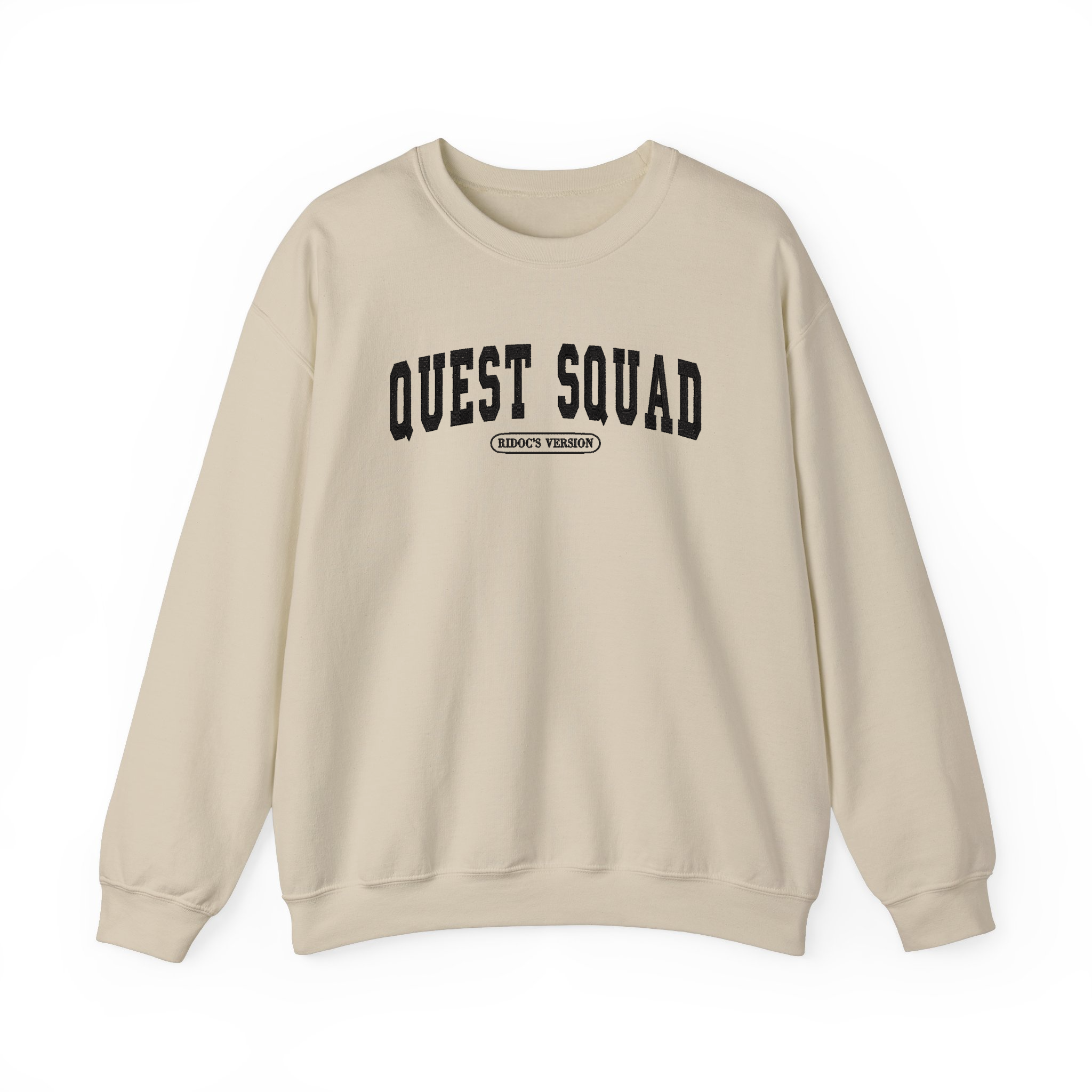 Embroidered Ridoc Quest Squad Onyx Storm Sweatshirt, FW T-Shirt