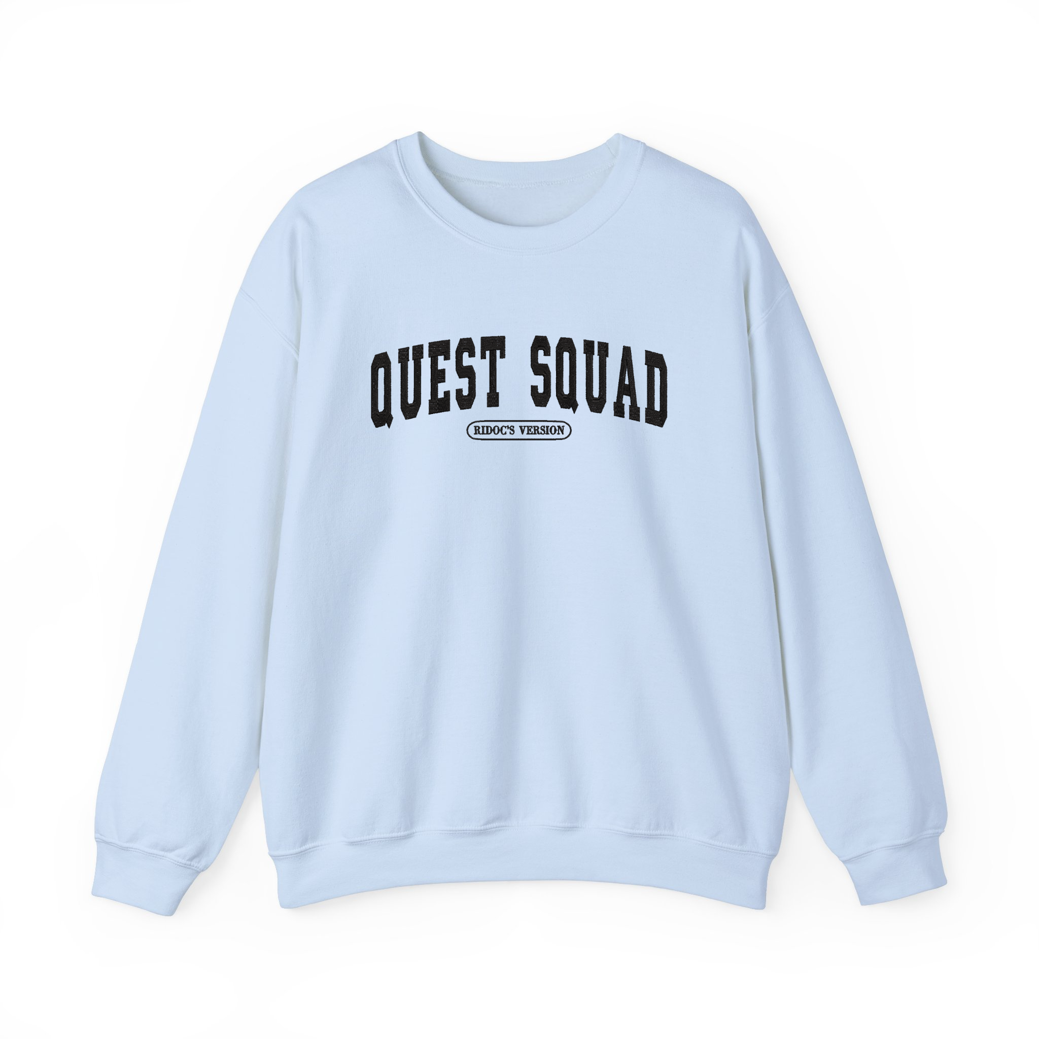 Embroidered Ridoc Quest Squad Onyx Storm Sweatshirt, FW T-Shirt