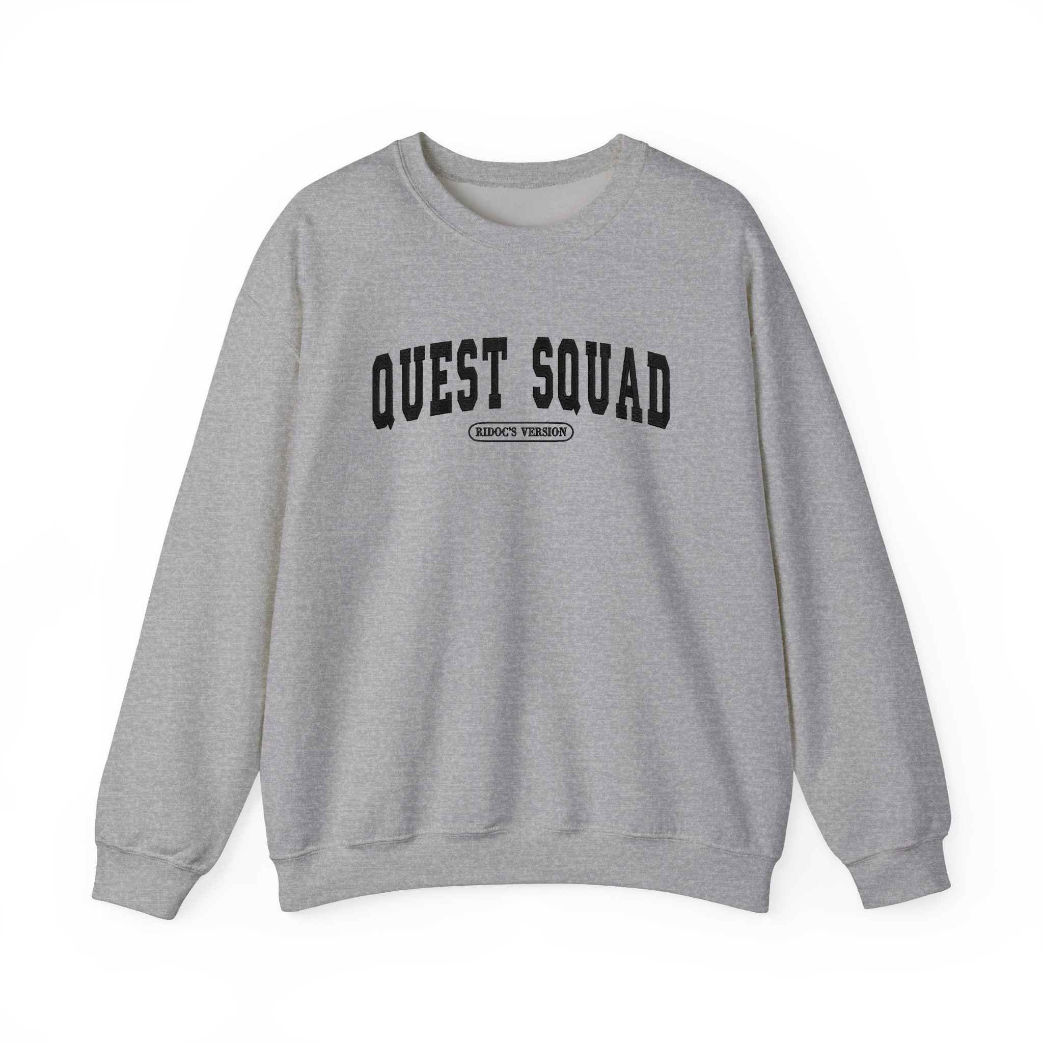 Embroidered Ridoc Quest Squad Onyx Storm Sweatshirt, FW T-Shirt