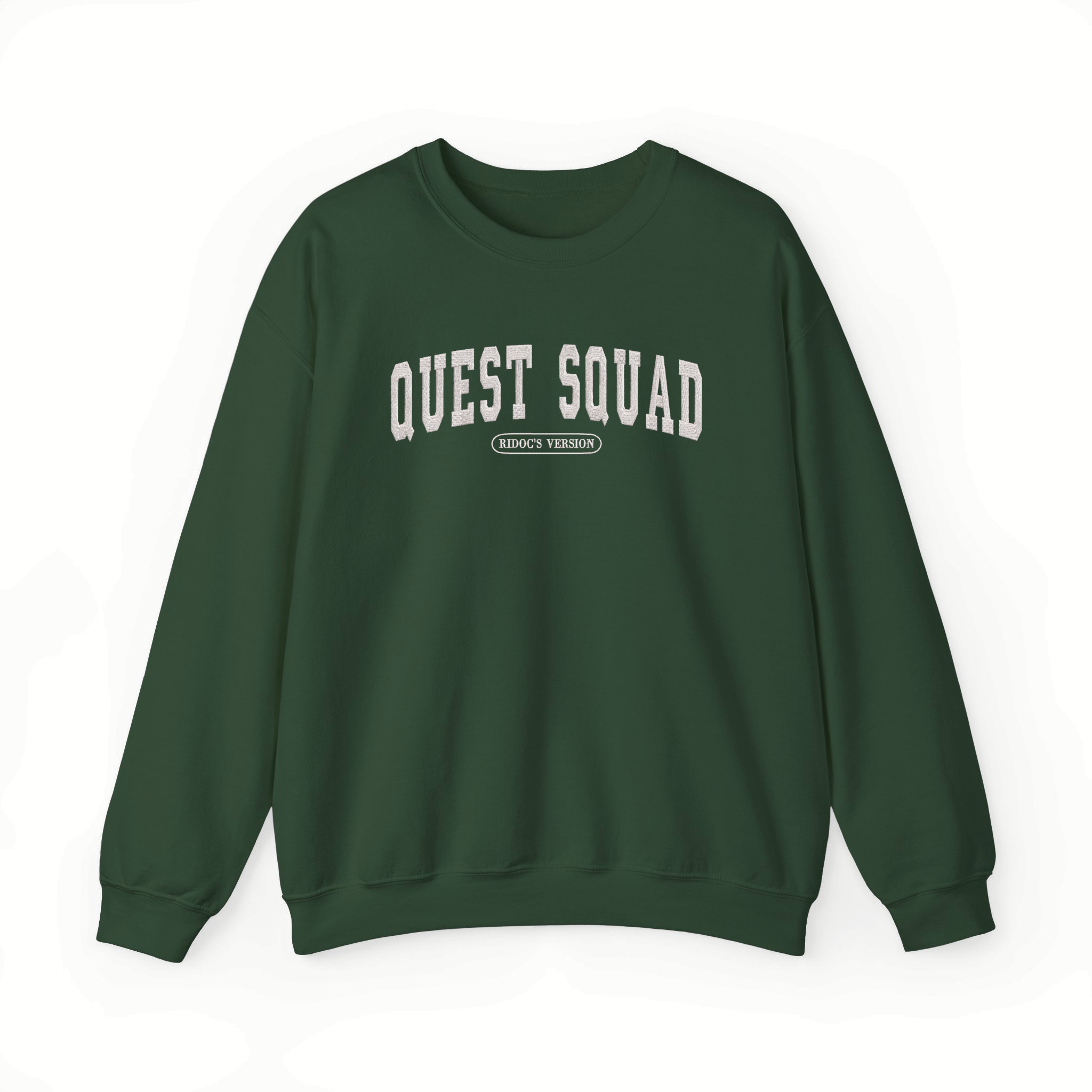 Embroidered Ridoc Quest Squad Onyx Storm Sweatshirt, FW T-Shirt