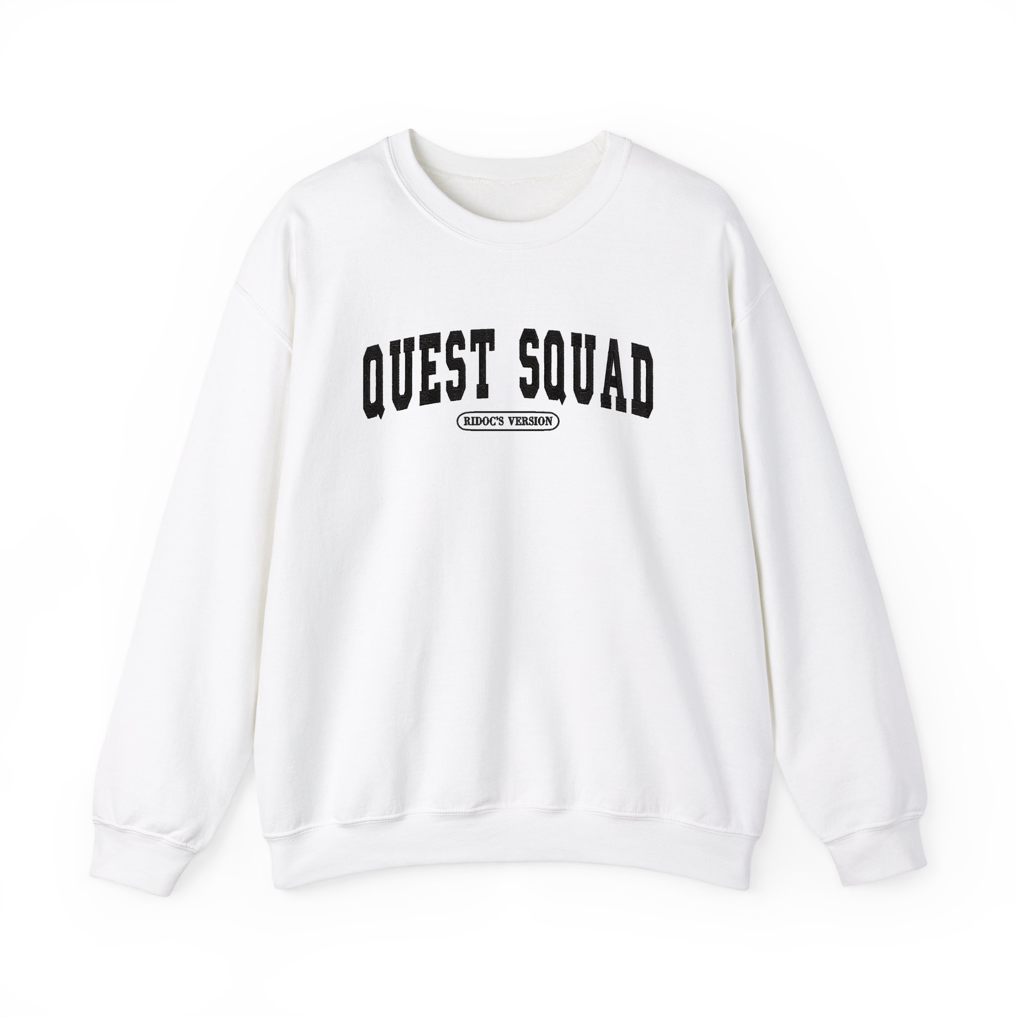 Embroidered Ridoc Quest Squad Onyx Storm Sweatshirt, FW T-Shirt