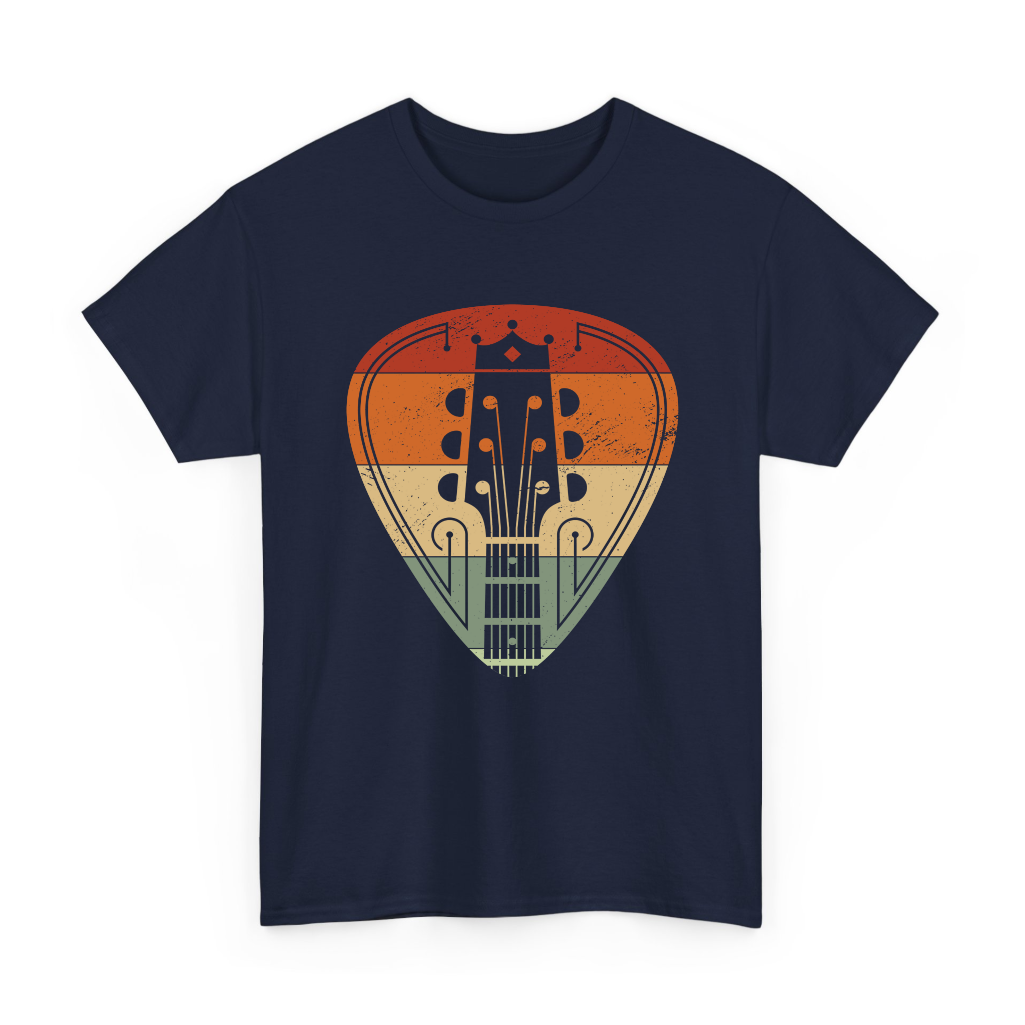 Retro Vintage Guitar Player Guitar T-shirt for Music Lover