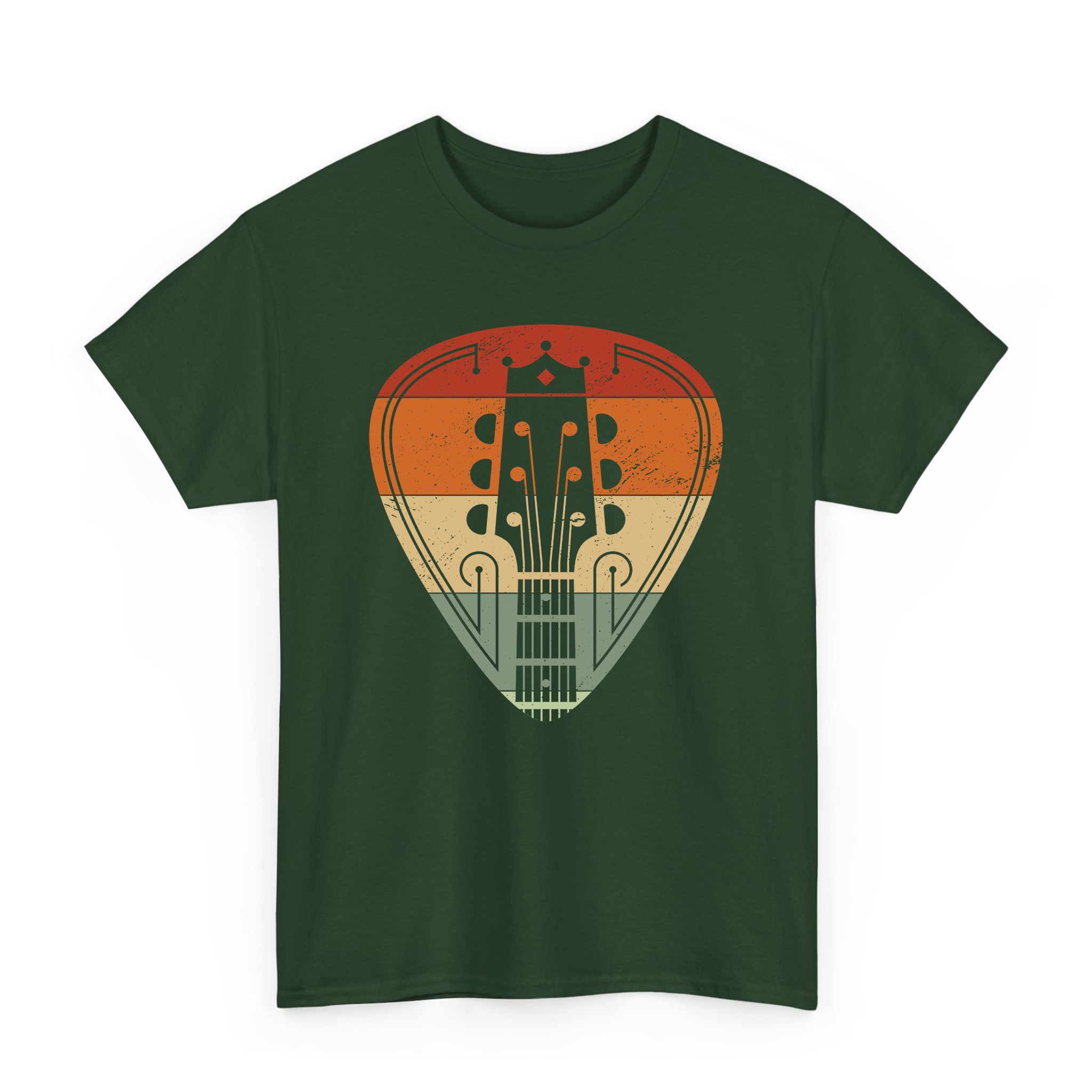 Retro Vintage Guitar Player Guitar T-shirt for Music Lover