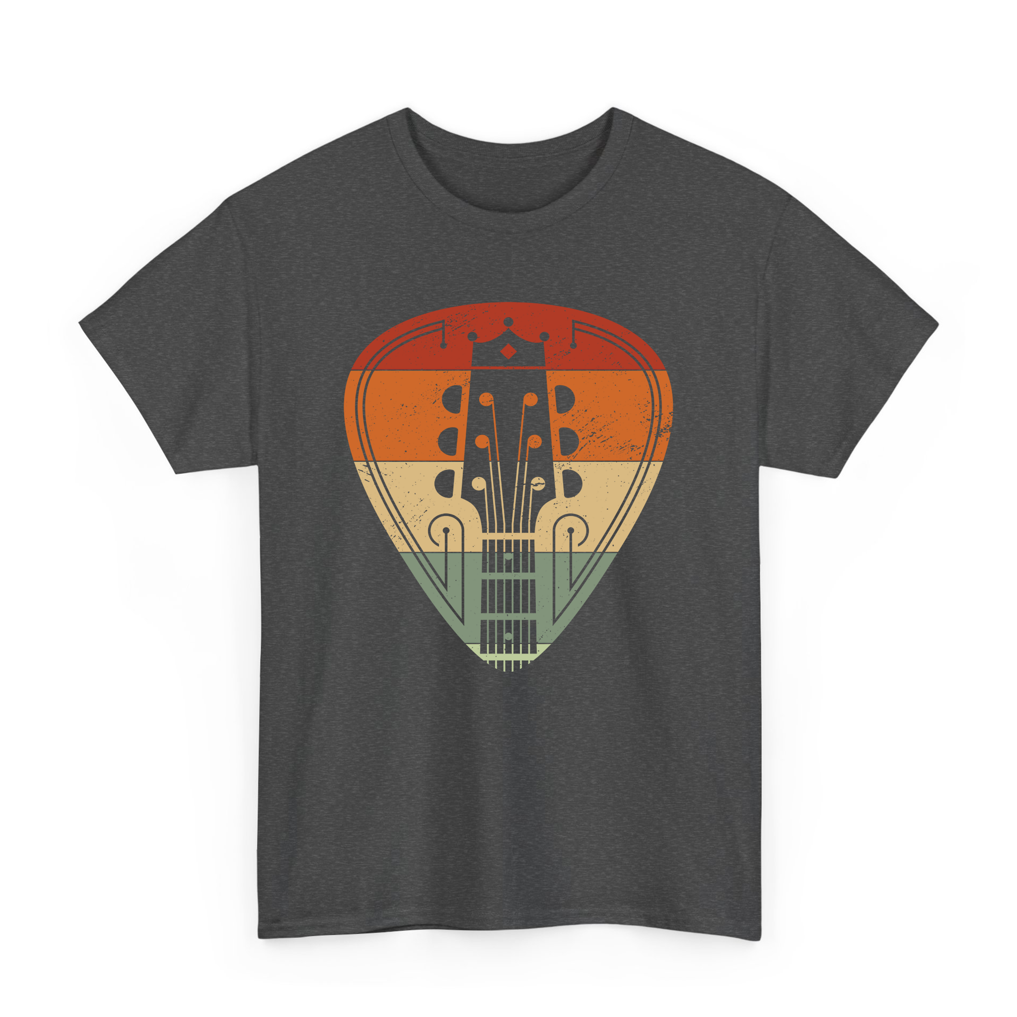 Retro Vintage Guitar Player Guitar T-shirt for Music Lover