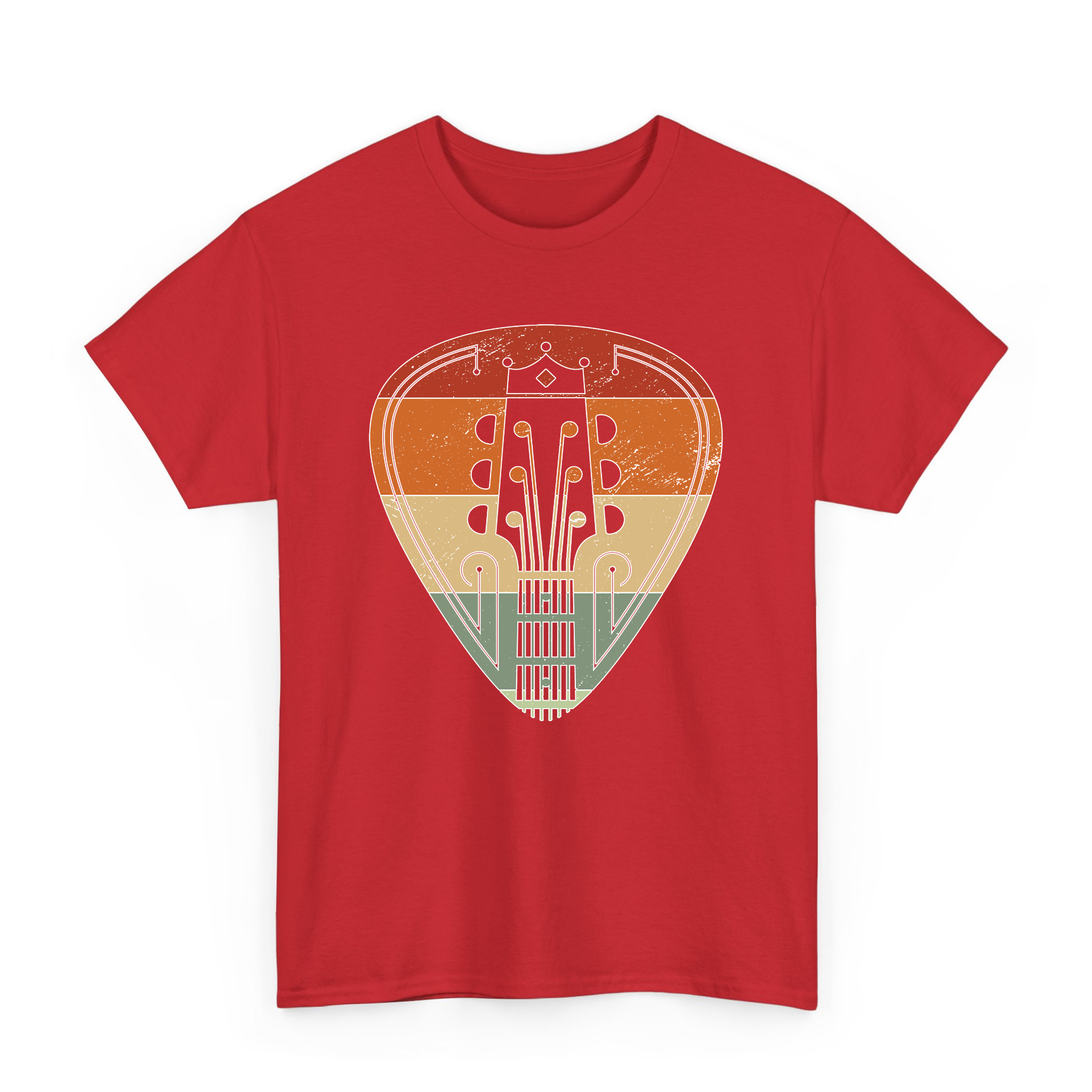 Retro Vintage Guitar Player Guitar T-shirt for Music Lover