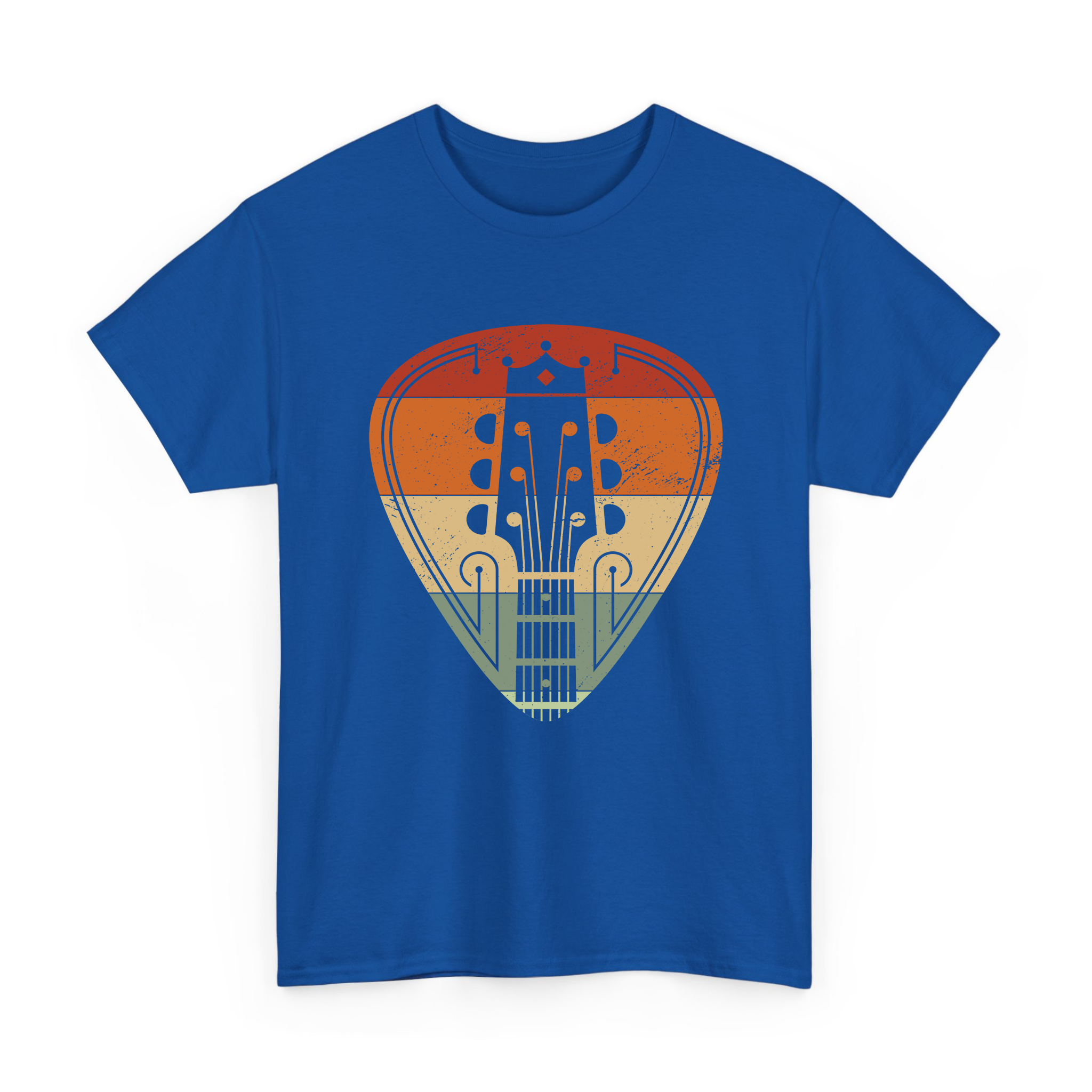 Retro Vintage Guitar Player Guitar T-shirt for Music Lover