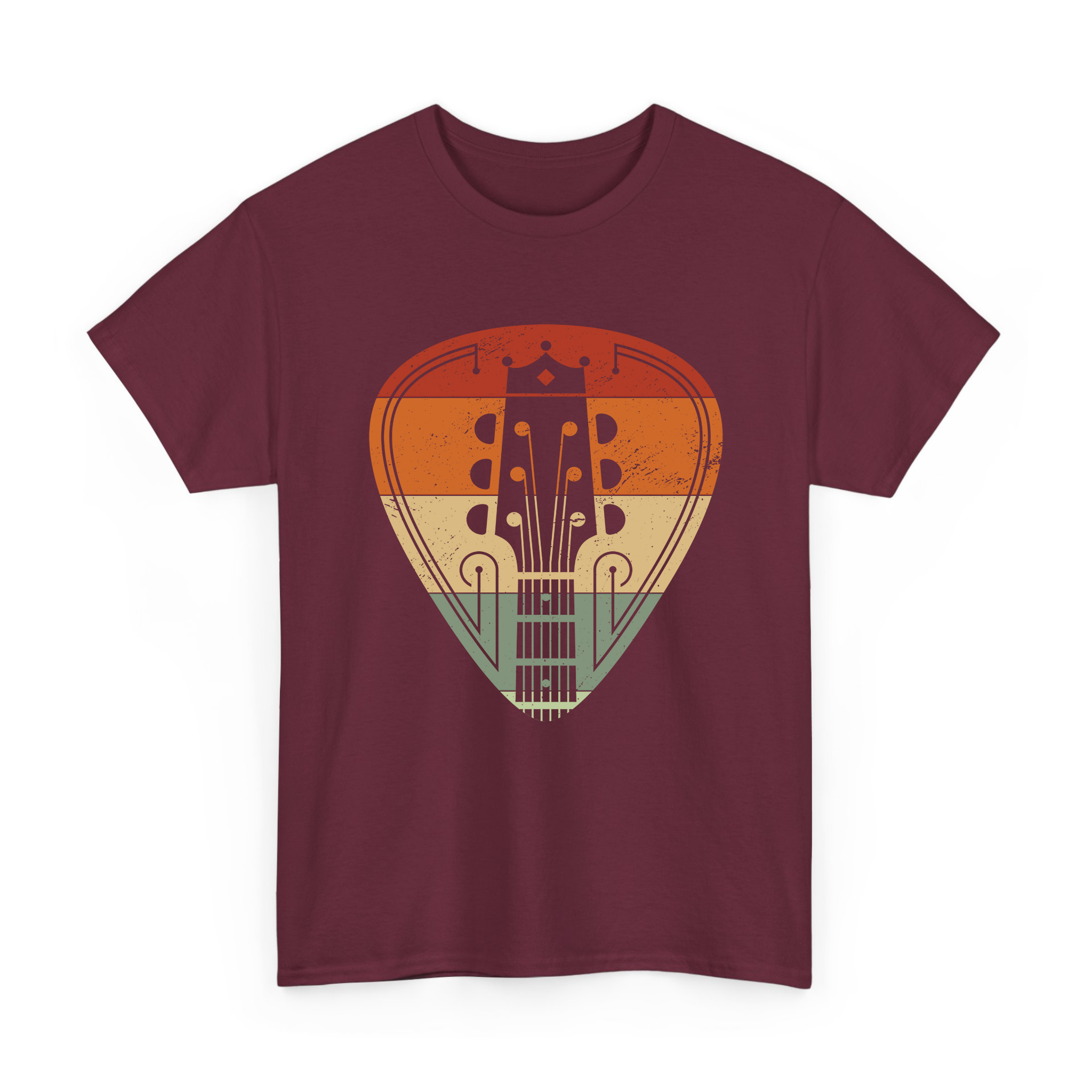 Retro Vintage Guitar Player Guitar T-shirt for Music Lover