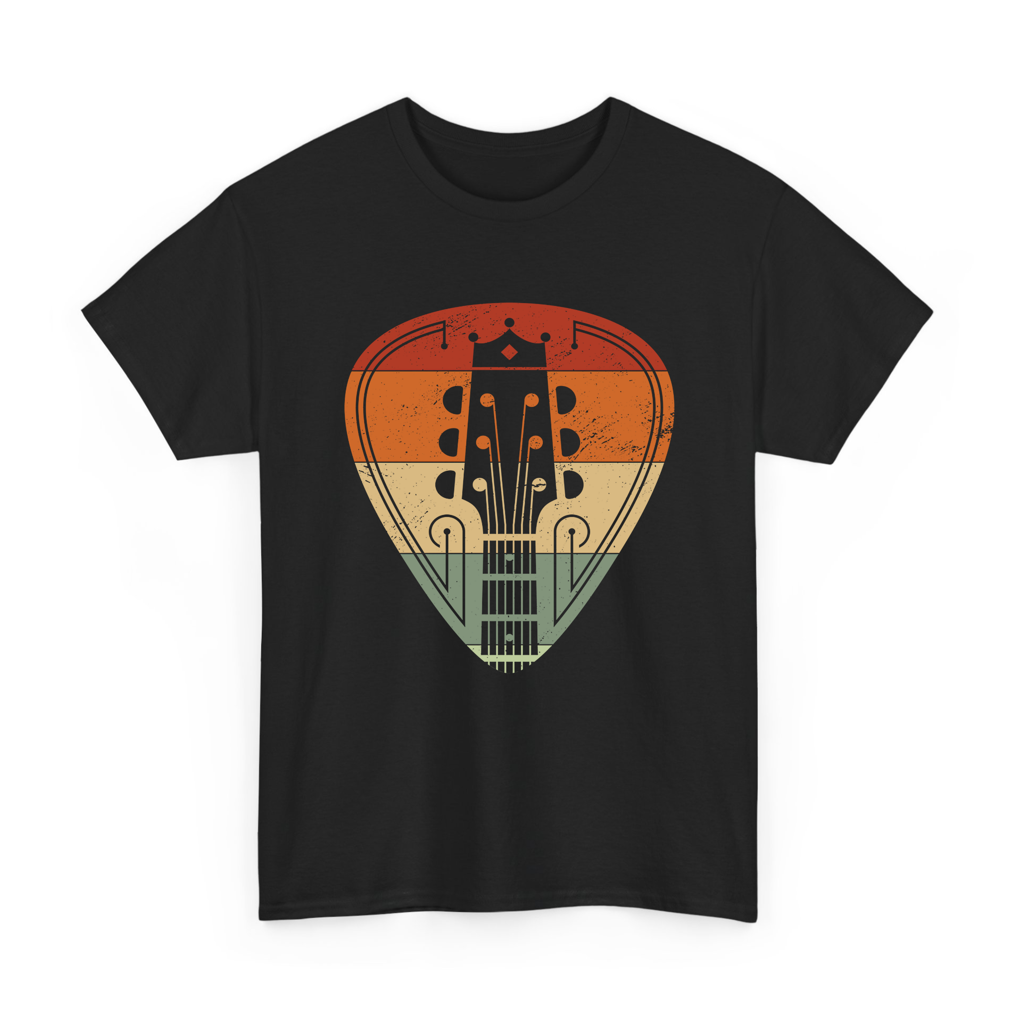 Retro Vintage Guitar Player Guitar T-shirt for Music Lover