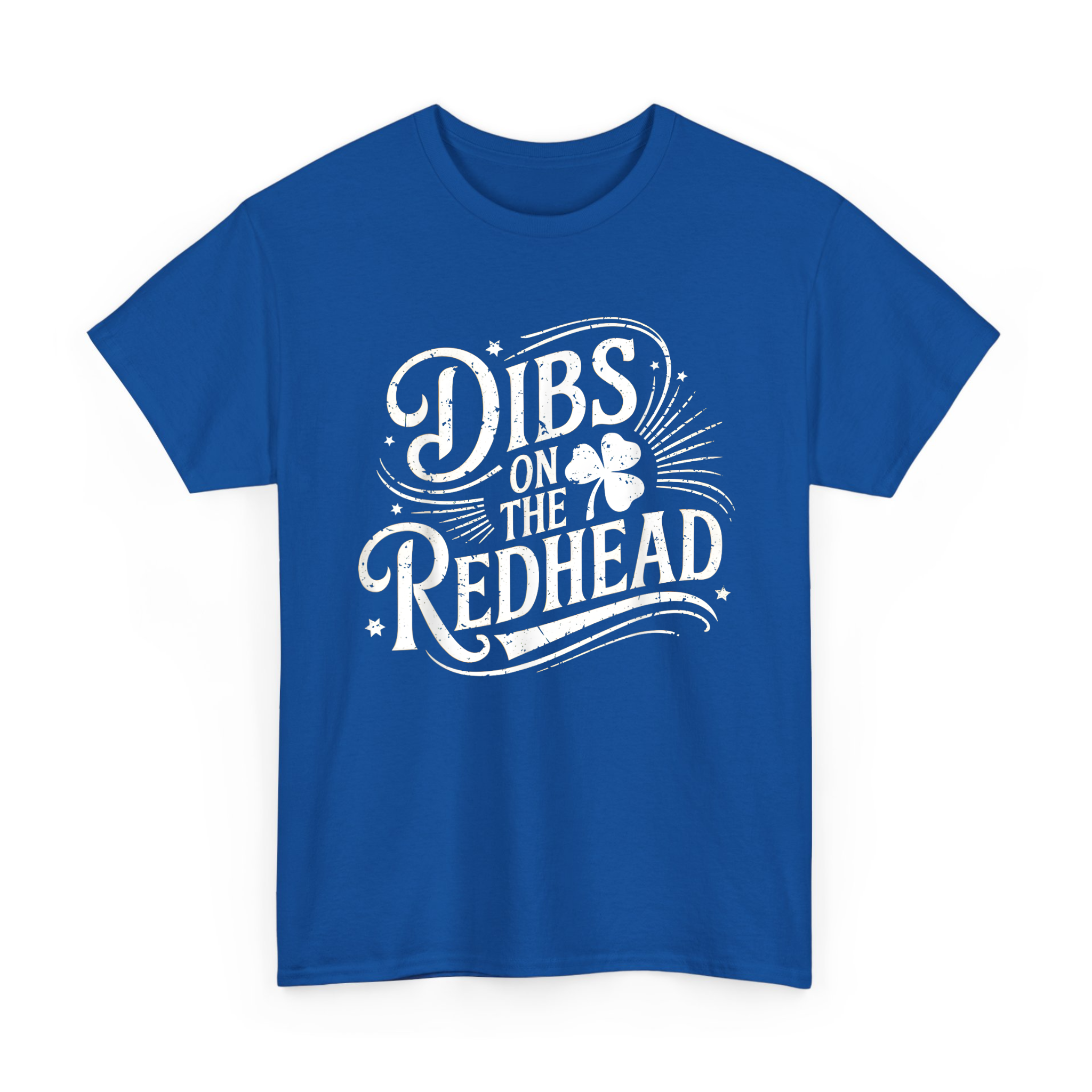 Dibs On The Redhead Shamrock T-shirt For Funny St Patricks Day Party