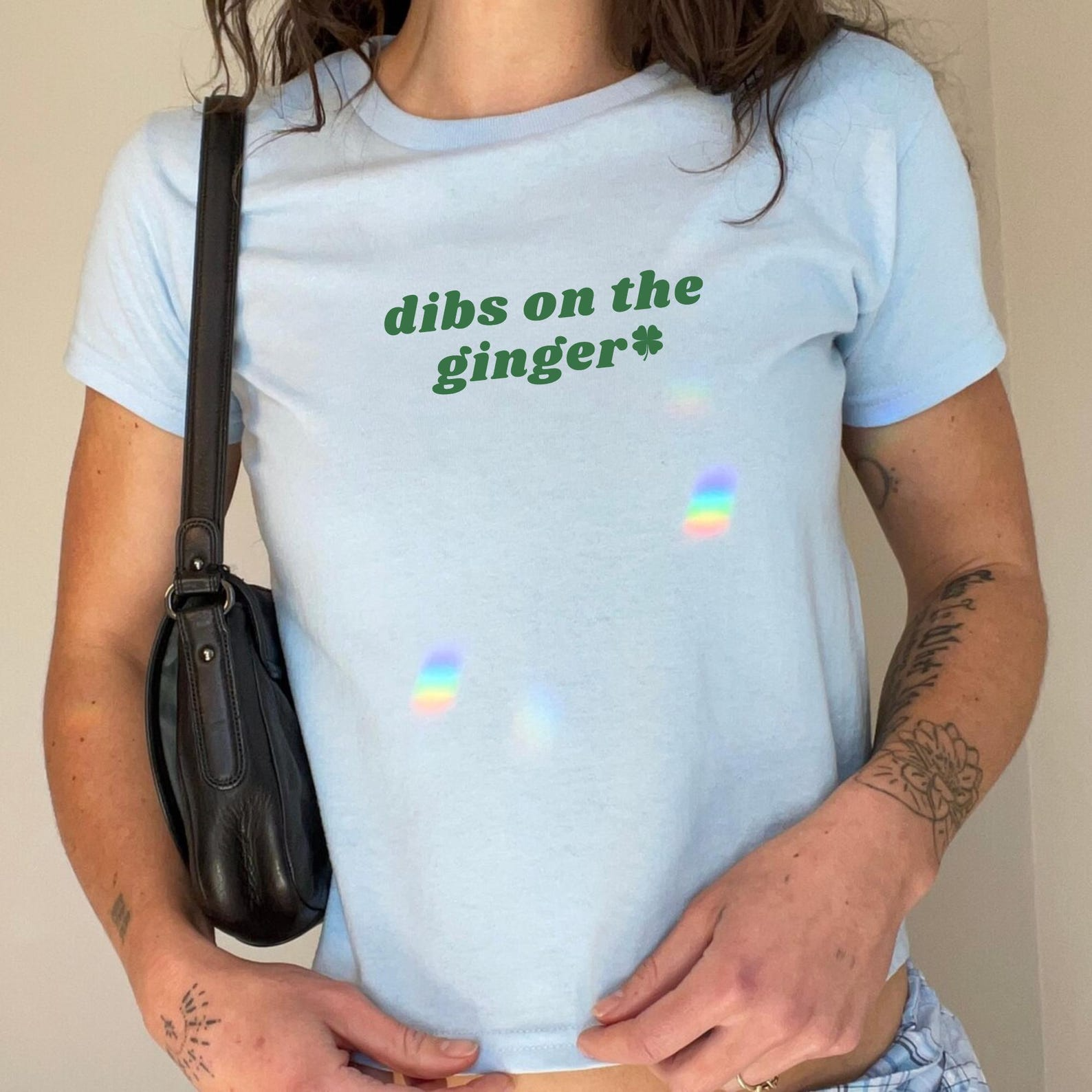 Funny Dibs On The Ginger St Patrick's Day Baby Tee