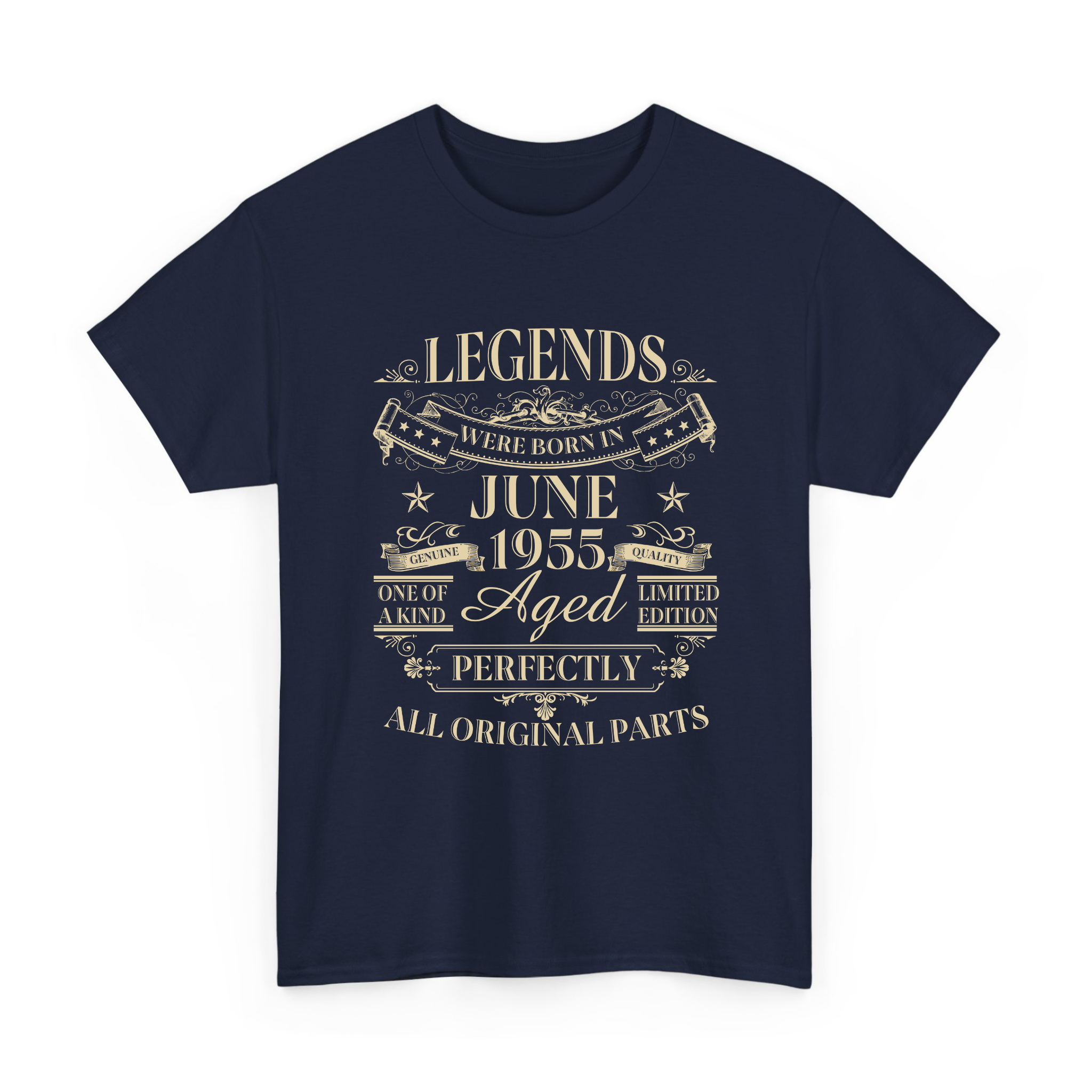Custom Date Legends were Born in T-shirt for Birthday Gift