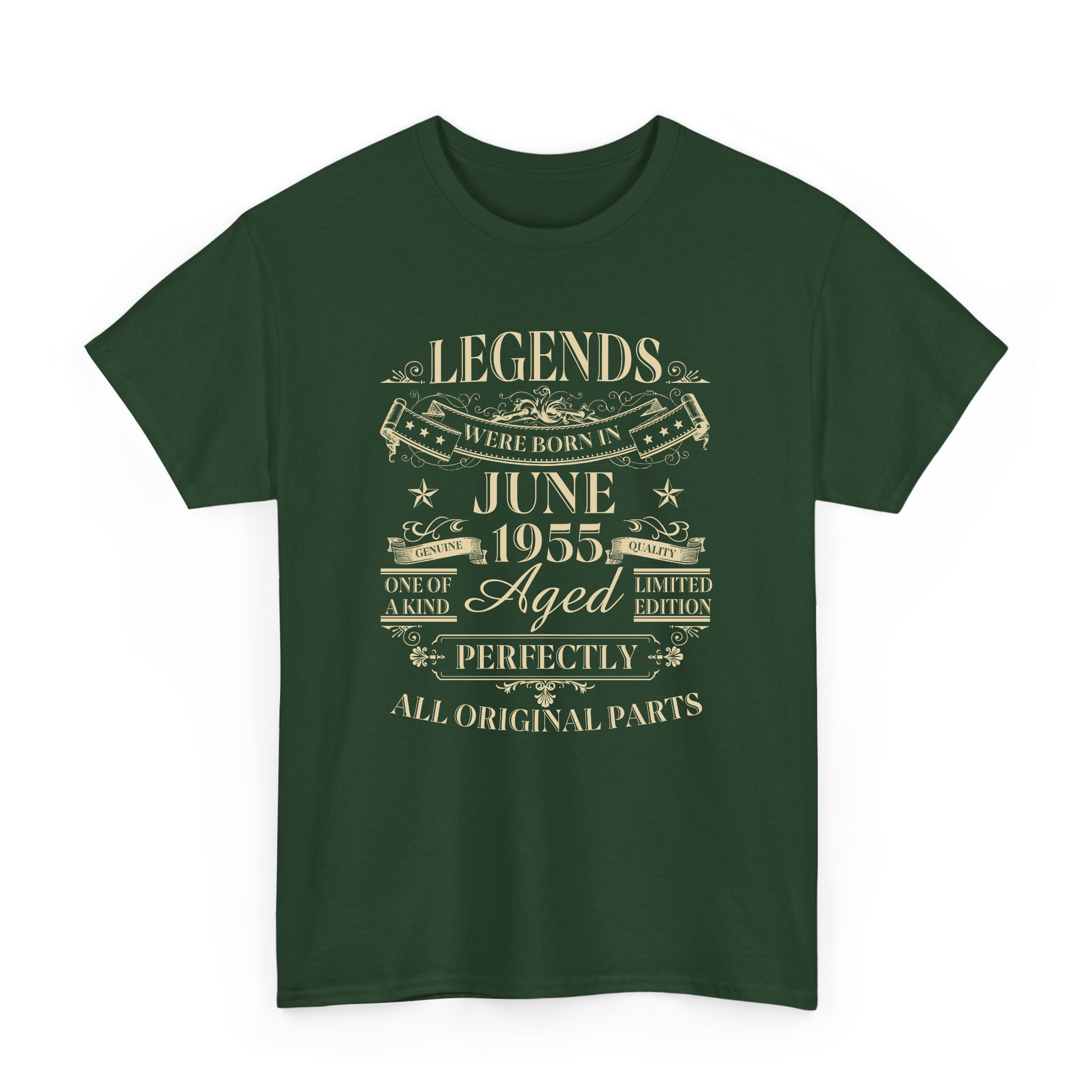 Custom Date Legends were Born in T-shirt for Birthday Gift