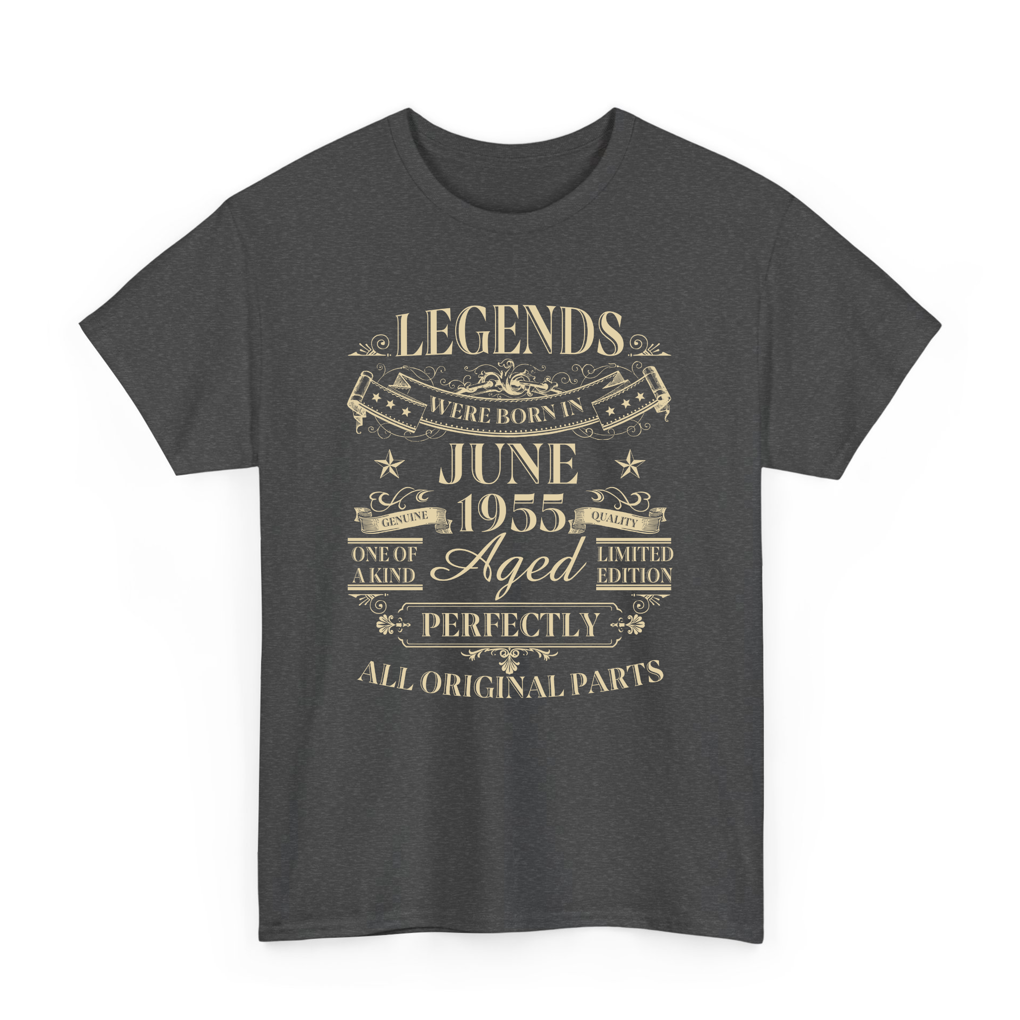 Custom Date Legends were Born in T-shirt for Birthday Gift