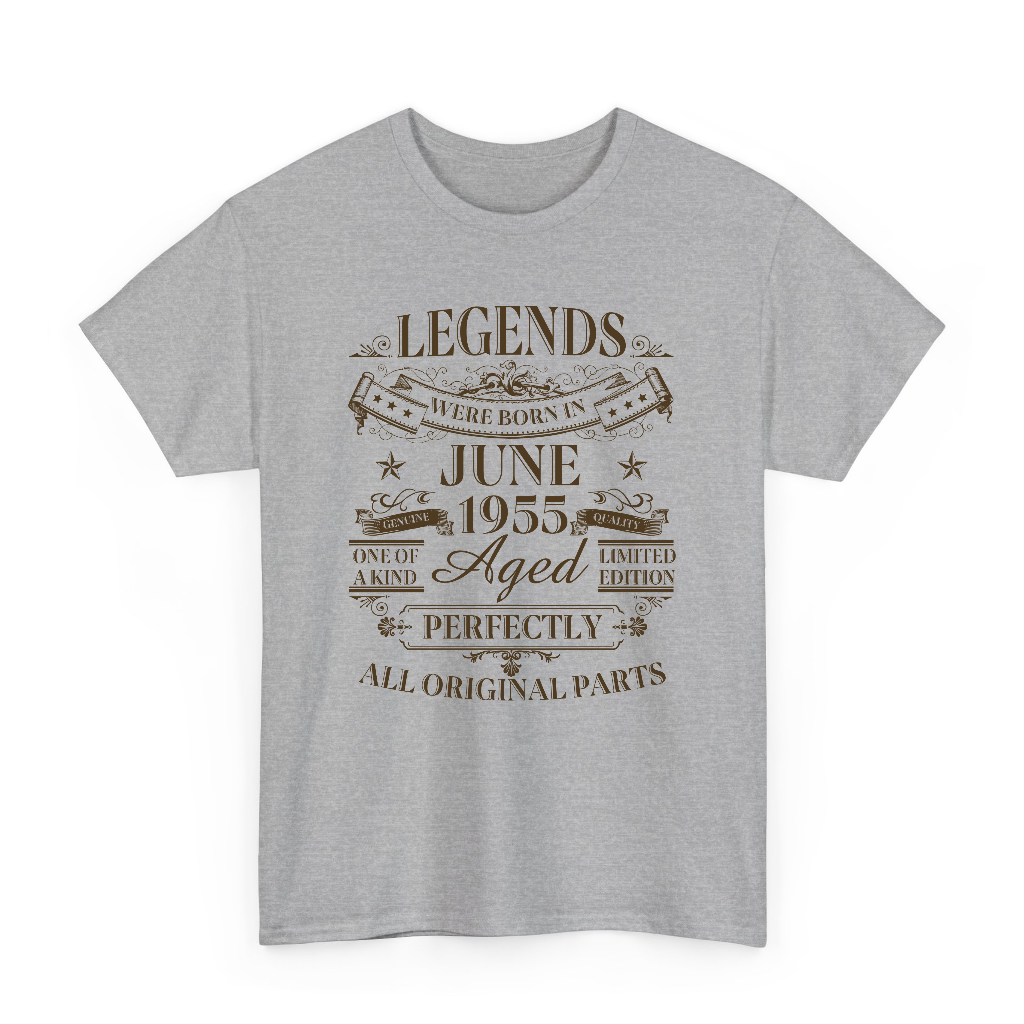 Custom Date Legends were Born in T-shirt for Birthday Gift