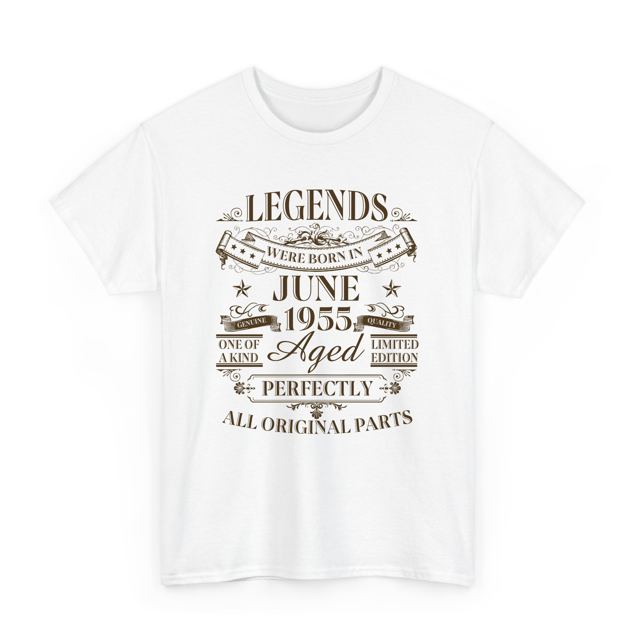 Custom Date Legends were Born in T-shirt for Birthday Gift